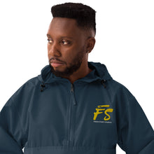 Load image into Gallery viewer, Black FS Embroidered Champion Jacket