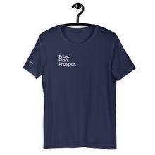 Load image into Gallery viewer, 3P (Pray. Plan. Prosper.) Short-Sleeve Unisex T-Shirt