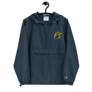 Black FS Embroidered Champion Jacket