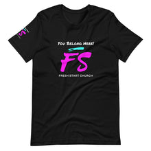 Load image into Gallery viewer, Women&#39;s FS Logo Short-Sleeve Unisex T-Shirt