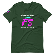 Load image into Gallery viewer, Women&#39;s FS Logo Short-Sleeve Unisex T-Shirt