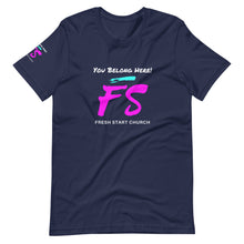 Load image into Gallery viewer, Women&#39;s FS Logo Short-Sleeve Unisex T-Shirt