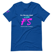 Load image into Gallery viewer, Women&#39;s FS Logo Short-Sleeve Unisex T-Shirt