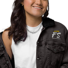 Load image into Gallery viewer, FS Unisex Denim Sherpa Jacket