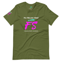 Load image into Gallery viewer, Women&#39;s FS Logo Short-Sleeve Unisex T-Shirt
